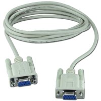 A null-modem cable