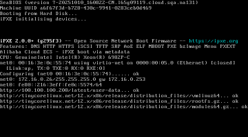 Alibaba Cloud iPXE boot